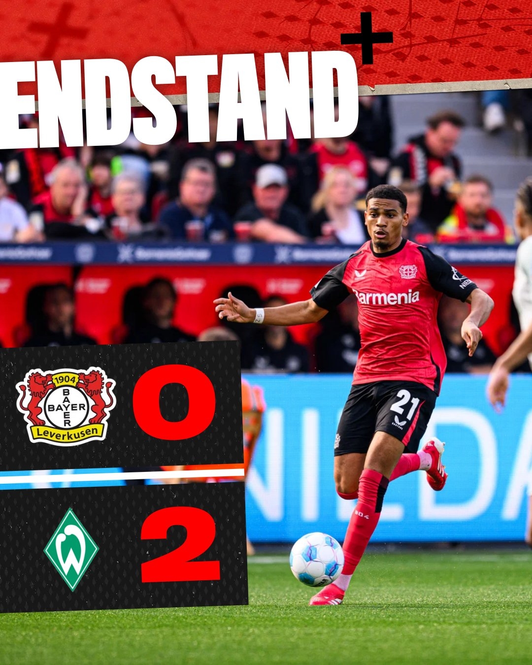 勒沃库森队的失利是个重大打击